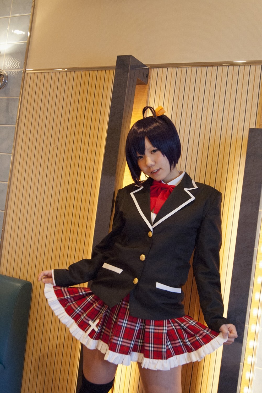 [Cosplay]  Hot Rikka Takanashi from Chuunibyou Demo Koi Ga Shitai